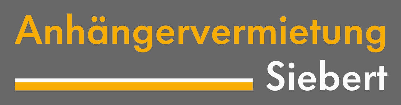 Logo Anhängervermietung Siebert